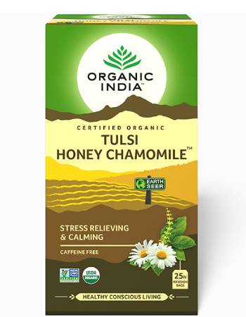 ORGANIC INDIA TULSI HONEY CHAMOMILE (25 BAGS)