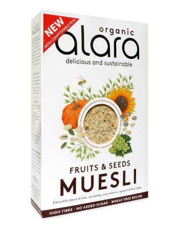 ALARA FRUITS & SEEDS MUESLI 500G