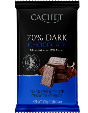 CACHET DARK CHOC 300G