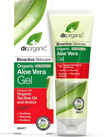 DR ORGANIC ALOE VERA GEL TEA TREE 200ML