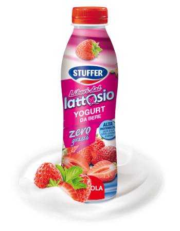 STUFFER STRAWBERRY YOGURT LACTOSE FREE DRINK 500ML