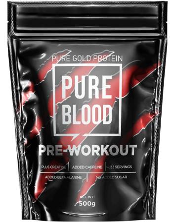 PURE GOLD PRE-WORKOUT PURE BLOOD 500G | COLA