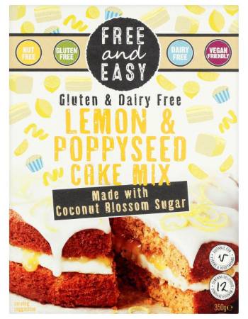 FREE & EASY LEMON CAKE MIX 350G