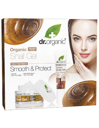 DR ORGANIC SNAIL GEL SMOOTH & PROTECT GIFT SET