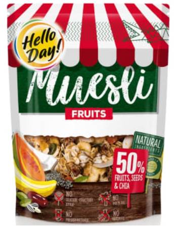 HELLO DAY FRUIT MUESLI 300G