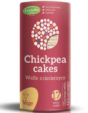 LESTELLO CHICKPEA CAKES 130G