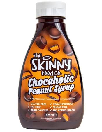 SKINNY CHOCAHOLIC PEANUT SYRUP 425ML