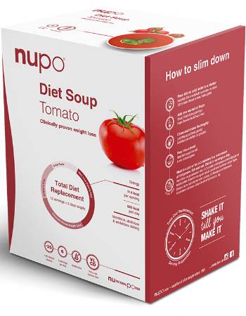 NUPO DIET SOUP TOMATO 384G (12 SERVINGS)