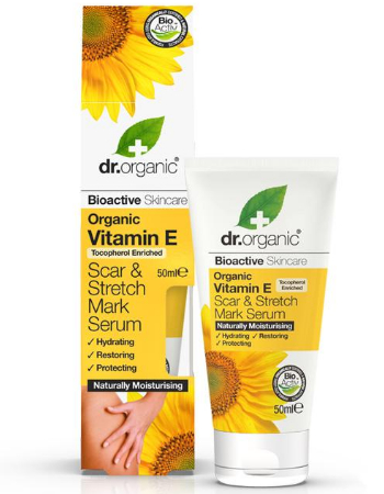 DR.ORGANIC VITAMIN E SCAR & STRECH MARK SERUM 50ML