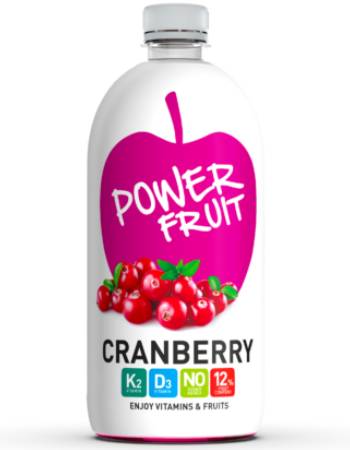 POWER FRUIT CRANBERRY VITAMIN DRINK 750ML