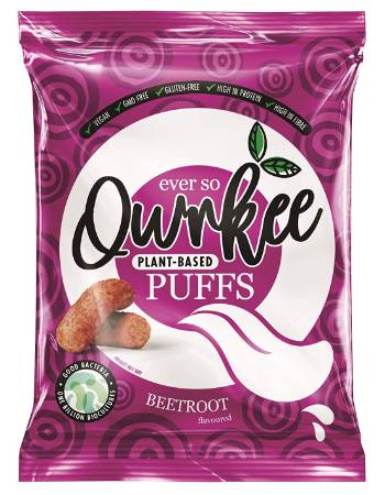 QWRKEE GUT FRIENDLY BEETROOT PUFFS 80G