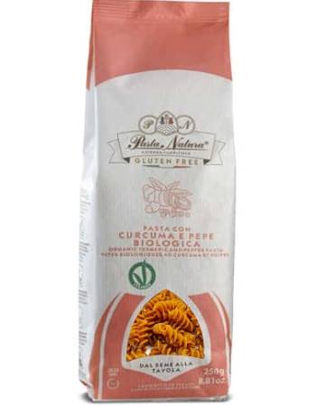 PASTA NATURA FUSILLI 250G | TURMERIC & PEPPER