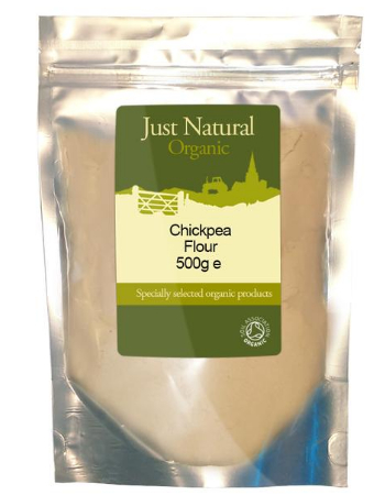 JUST NATURAL CHICKPEA FLOUR 500G
