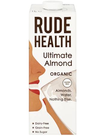 RUDE HEALTH ORGANIC ULTIMATE ALMOND MILK 1L