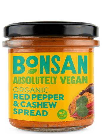 BONSAN RED PEPPER & CASHEW SPREAD 130G