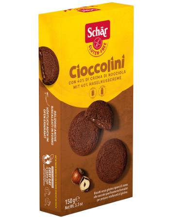 SCHAR CIOCCOLINI BISCUITS 150G