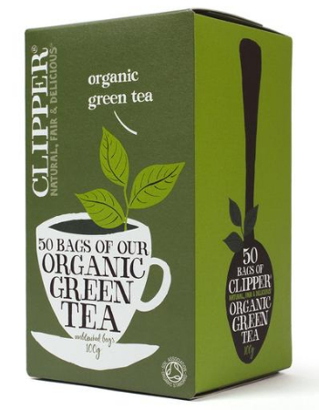 CLIPPER ORGANIC GREEN TEA 50 BAGS