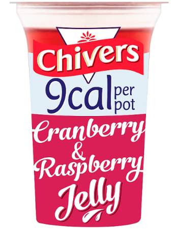 CHIVERS CRANBERRY RASPBERRY JELLY (9 CALORIES) 150G