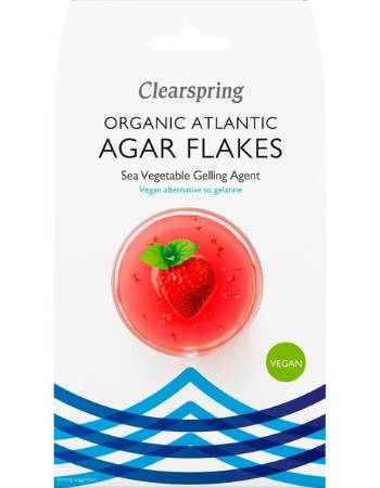 CLEARSPRING ORGANIC AGAR FLAKES SEA VEGETABLE 28G