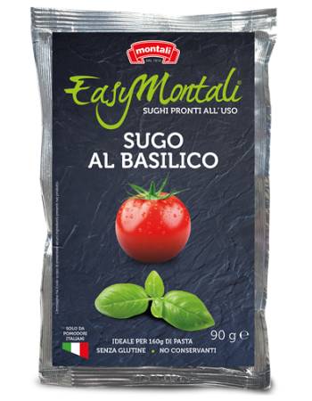 MONTALI GLUTEN FREE BASILICO SAUCE 90G