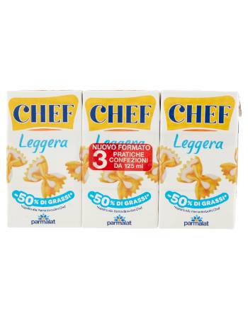 CHEF PANNA LEGGERA (3 X 125ML)