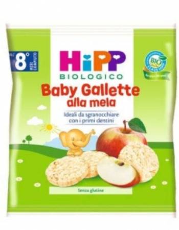 HIPP MINI GALLETTE APPLE 30G