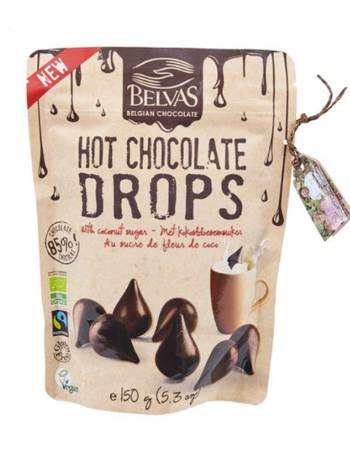 BELVAS HOT CHOCOLATE DROPS 150G