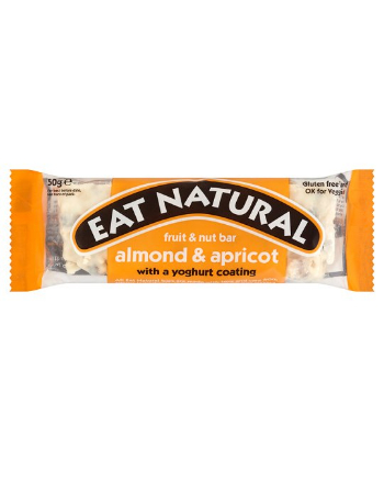 EAT NAT CEREAL BAR ALMOND APRICOT 50G
