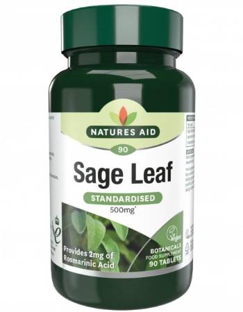 NATURES AID SAGE LEAF 90 TABLETS