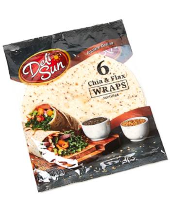 DELI SUN CHIA FLEX SEED WRAP 360G