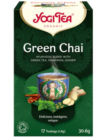 YOGI TEA GREEN CHAI (17 TEABAGS)