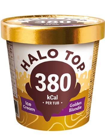 HALO TOP GOLDEN BLONDIE (380 CALORIES) 460ML