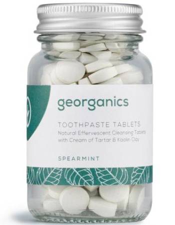 GEORGANICS NATURAL TOOTHPASTE TABLETS SPEARMINT 120 TABLETS