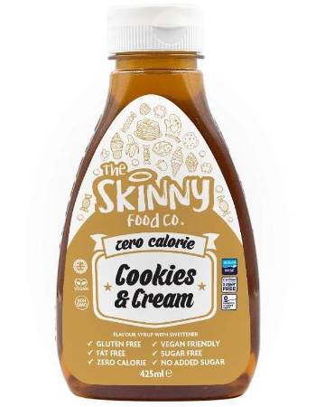 THE SKINNY FOOD CO COOKIES & CREAM SYRUP 425ML