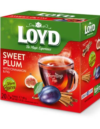 LOYD SWEET PLUM WITH CINNAMON AND FIG (20 BAGS)