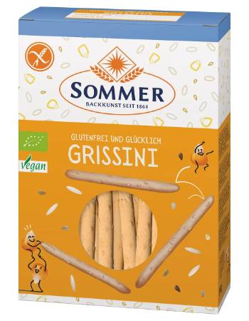 SOMMER GLUTEN FREE GRISSINI 100G