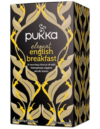 PUKKA ELEGANT ENGLISH BREAKFAST TEA 20 BAGS