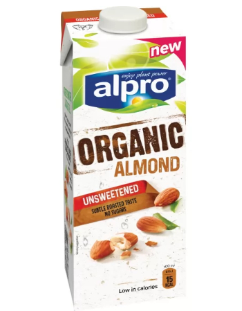 ALPRO ALMOND UNSWEETEND BIO 1L