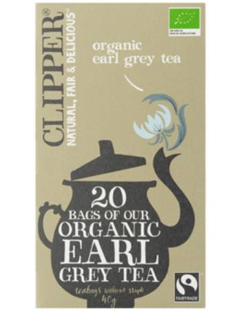 CLIPPER TEA EARL GREY 20 BAGS