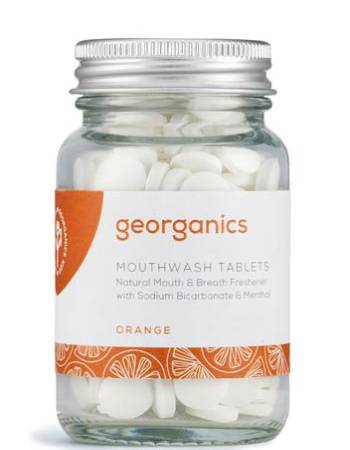 GEORGANICS KIDS MOUTHWASH TABLETS ORANGE 180 TABLETS