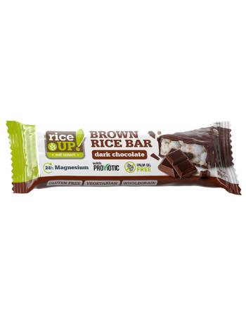 RICE UP DARK CHOCOLATE BAR 18G