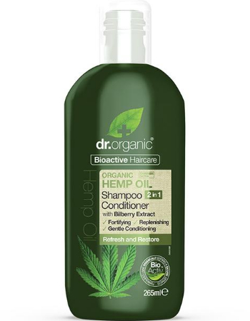 DR.ORGANIC HEMP OIL SHAMPOO & CONDITIONER (2 IN 1) 265ML