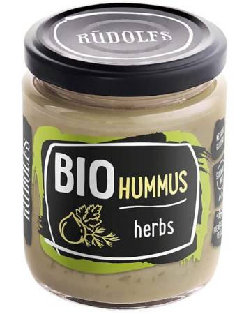 RUDOLFS HUMMUS HERBS 230G