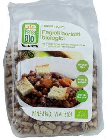 PENSA BIO BORLOTTI BEANS 500G