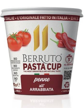 BERRUTO PASTA CUP PENNE ALL' ARRABBIATA 70G