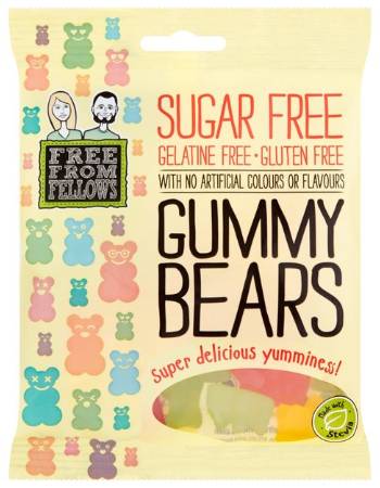 FREE FROM FELLOWS SUGAR FREE GUMMY BEARS 100G