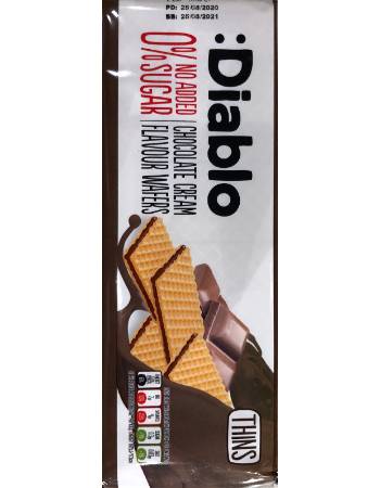 DIABLO 0% CHOCOLATE WAFERS 160G