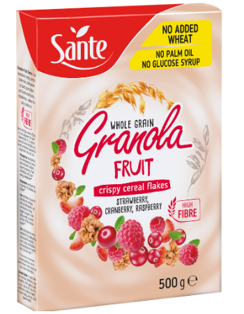 SANTE GRANOLA FRUIT MEUSLI 500G