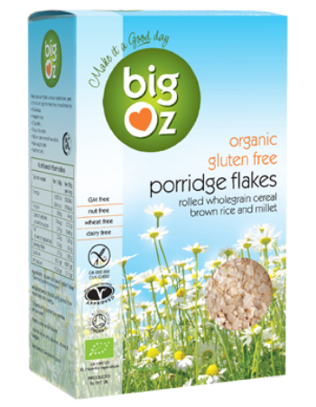 BIG OZ PORRIDGE FLAKES 500g