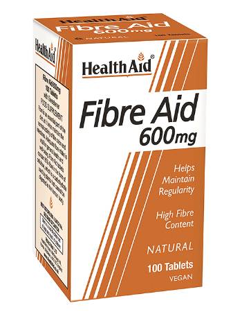 HEALTH AID FIBRE AID 600MG 100 TABLETS